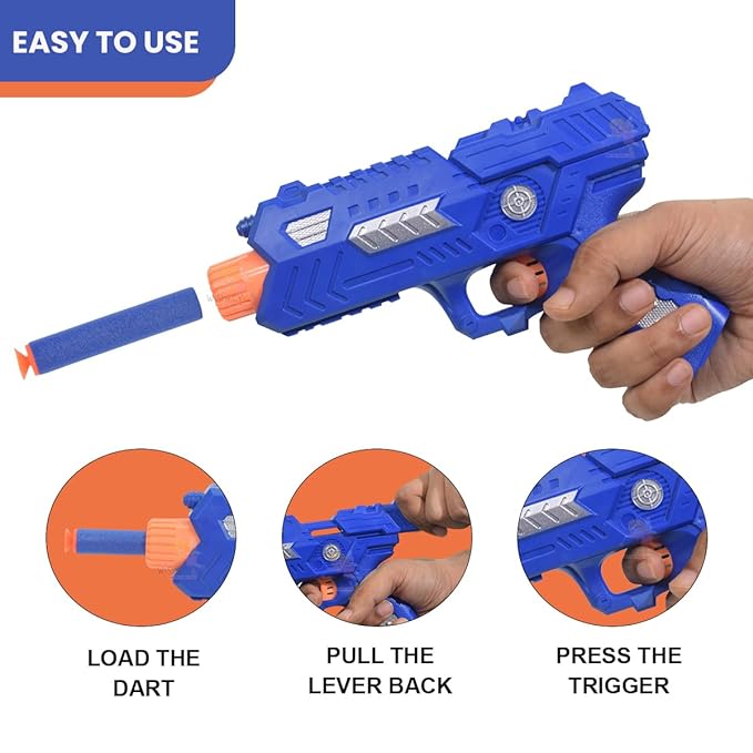 Air Blaster Soft Shooting Gun Toy