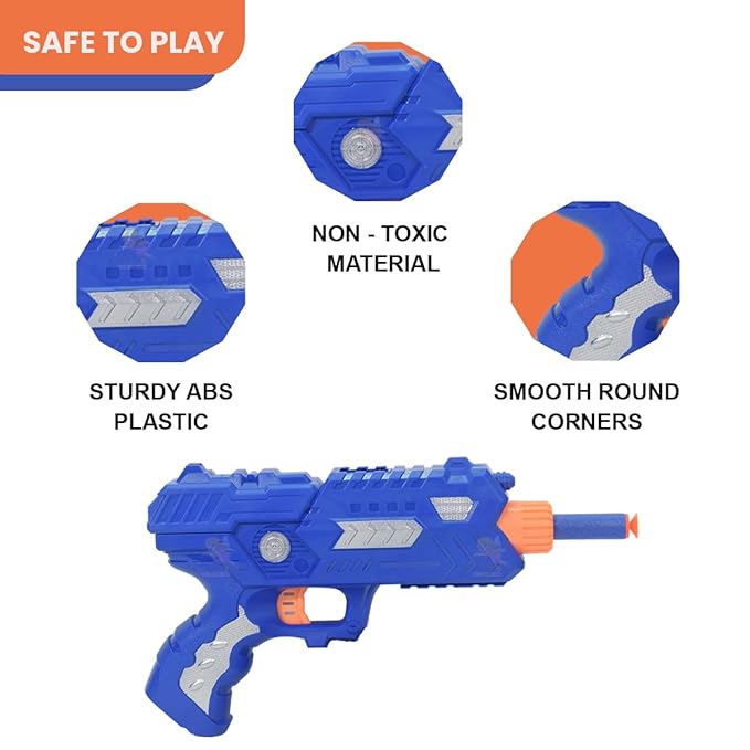 Air Blaster Soft Shooting Gun Toy