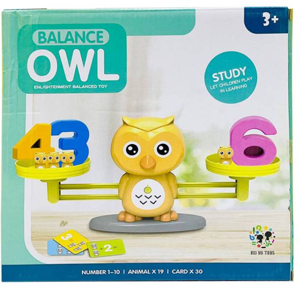 Balancing owl
