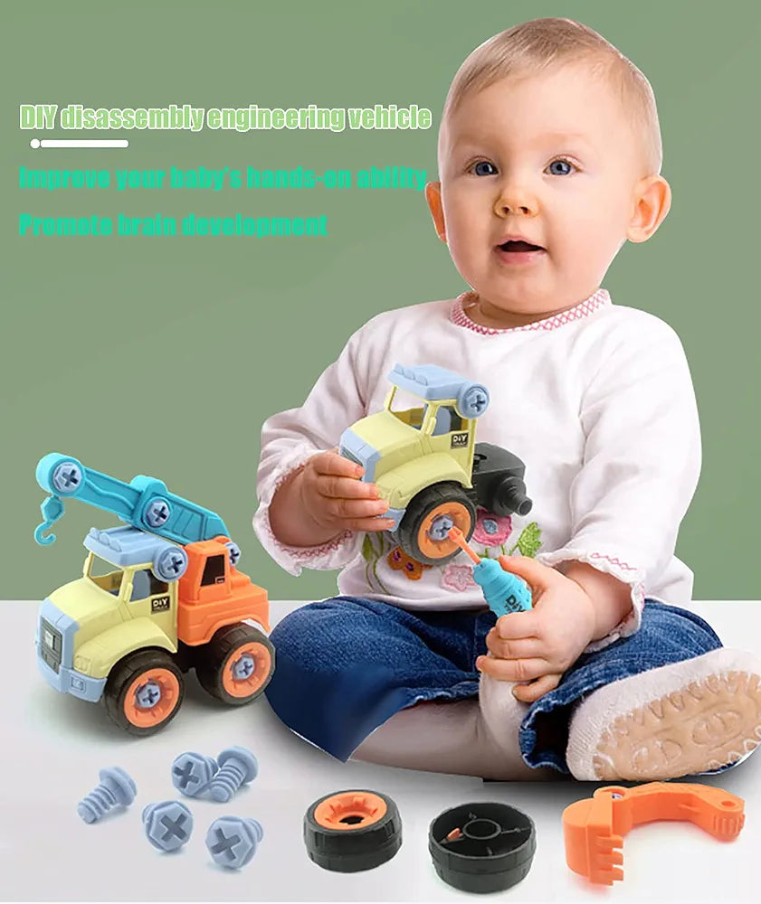 DIY Construction Vehicle Toy