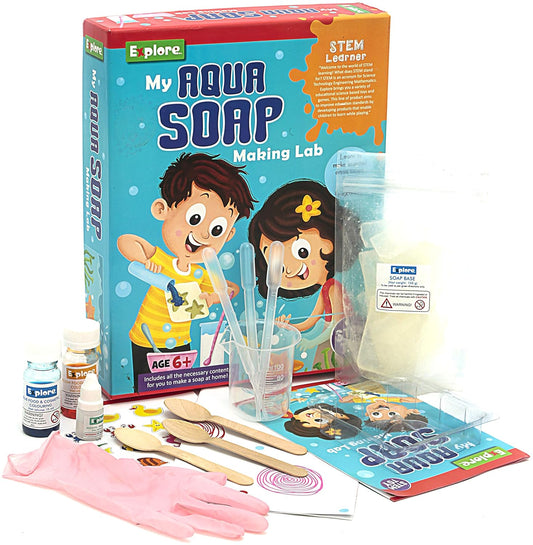 Aqua soap making lab